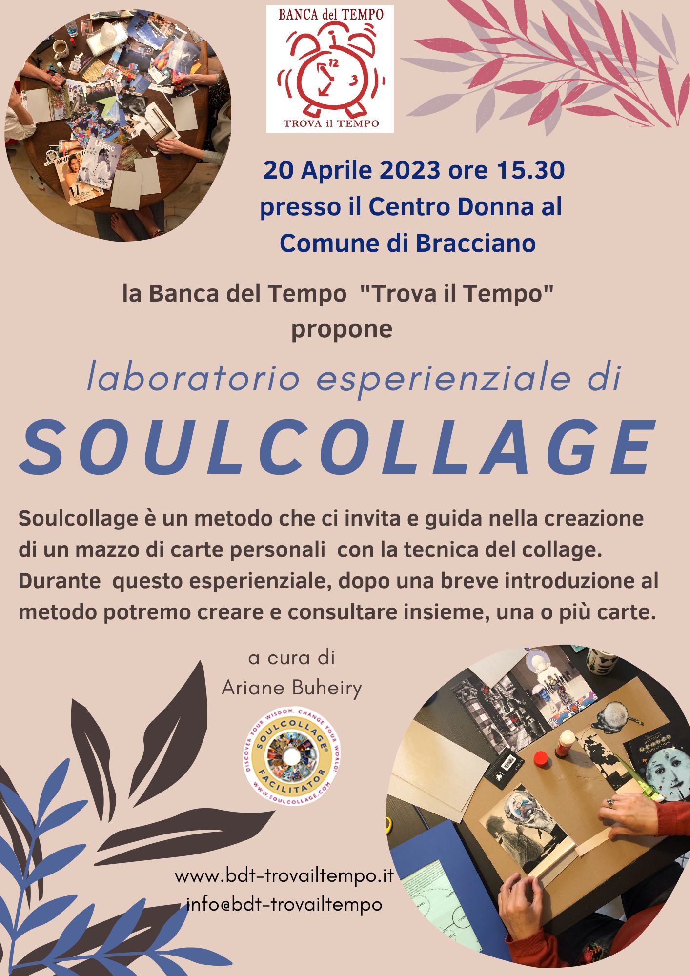 Soulcollage epserenziale a Bracciano