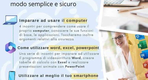 Presentazione corsi  “Tecnologia facile”