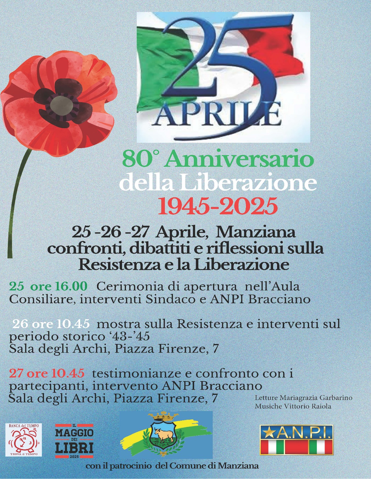 80' anniversario liberazione