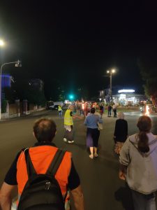 Fiaccolata per la pace a Gaza e nel mondo da Quadroni a Manziana