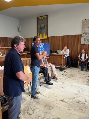 Aula consiliare Comune di Manziana - Intervento Vicesindaco R. Fiorucci
