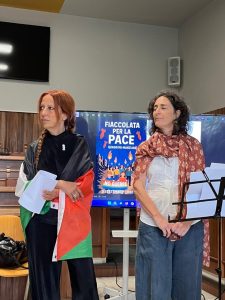 Aula consiliare Comune di Manziana - discussione sulla pace