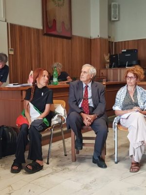 Aula consiliare Comune di Manziana - Intervento Sindaco Telloni