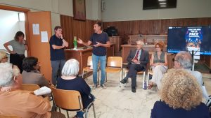 Aula consiliare Comune di Manziana - Intervento Vicesindaco R. Fiorucci